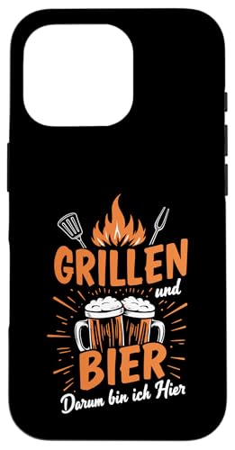 Grillen Bier Vatertag Lustig Saufen Spruch BBQ Papa Männer Hülle für iPhone 16 Pro Grillen Bier Vatertag Lustig Saufen Spruch BBQ Papa Männer Hülle für iPhone 16 Pro von Grillen Bier Lustig Vatertag Männer Geschenkidee