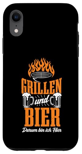 Grillen Bier Vatertag Lustig Saufen Spruch BBQ Papa Männer Hülle für iPhone XR Grillen Bier Vatertag Lustig Saufen Spruch BBQ Papa Männer Hülle für iPhone XR von Grillen Bier Lustig Vatertag Männer Geschenkidee
