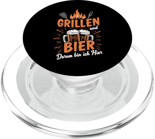 Grillen Bier Vatertag Lustig Saufen Spruch BBQ Papa Männer PopSockets PopGrip für MagSafe Grillen Bier Vatertag Lustig Saufen Spruch BBQ Papa Männer PopSockets PopGrip für MagSafe von Grillen Bier Lustig Vatertag Männer Geschenkidee