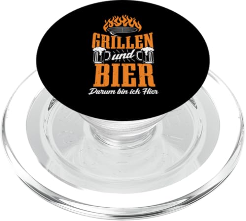 Grillen Bier Vatertag Lustig Saufen Spruch BBQ Papa Männer PopSockets PopGrip für MagSafe Grillen Bier Vatertag Lustig Saufen Spruch BBQ Papa Männer PopSockets PopGrip für MagSafe von Grillen Bier Lustig Vatertag Männer Geschenkidee