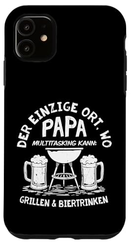 Grillen Bier Papa Multitasking Grill Lustig Vatertag Männer Hülle für iPhone 11 Grillen Bier Papa Multitasking Grill Lustig Vatertag Männer Hülle für iPhone 11 von Grillen Bier Papa Multitasking Männer Geschenk