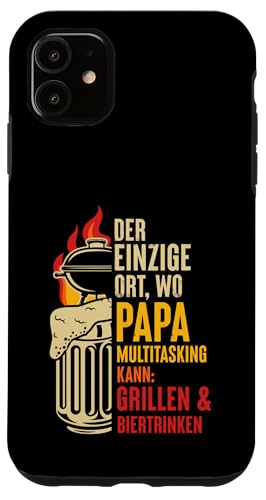 Grillen Bier Papa Multitasking Grill Lustig Vatertag Männer Hülle für iPhone 11 Grillen Bier Papa Multitasking Grill Lustig Vatertag Männer Hülle für iPhone 11 von Grillen Bier Papa Multitasking Männer Geschenk