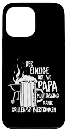 Grillen Bier Papa Multitasking Grill Lustig Vatertag Männer Hülle für iPhone 13 Pro Max Grillen Bier Papa Multitasking Grill Lustig Vatertag Männer Hülle für iPhone 13 Pro Max von Grillen Bier Papa Multitasking Männer Geschenk