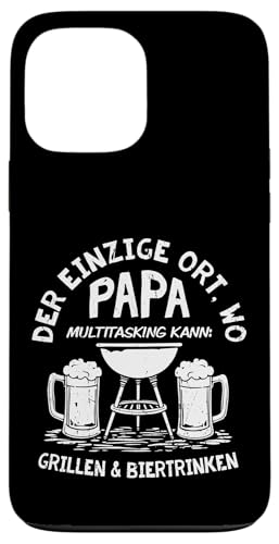 Grillen Bier Papa Multitasking Grill Lustig Vatertag Männer Hülle für iPhone 13 Pro Max Grillen Bier Papa Multitasking Grill Lustig Vatertag Männer Hülle für iPhone 13 Pro Max von Grillen Bier Papa Multitasking Männer Geschenk