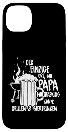 Grillen Bier Papa Multitasking Grill Lustig Vatertag Männer Hülle für iPhone 14 Plus Grillen Bier Papa Multitasking Grill Lustig Vatertag Männer Hülle für iPhone 14 Plus von Grillen Bier Papa Multitasking Männer Geschenk