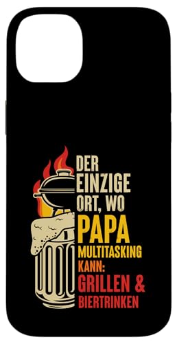 Grillen Bier Papa Multitasking Grill Lustig Vatertag Männer Hülle für iPhone 14 Plus Grillen Bier Papa Multitasking Grill Lustig Vatertag Männer Hülle für iPhone 14 Plus von Grillen Bier Papa Multitasking Männer Geschenk