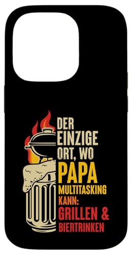 Grillen Bier Papa Multitasking Grill Lustig Vatertag Männer Hülle für iPhone 14 Pro Grillen Bier Papa Multitasking Grill Lustig Vatertag Männer Hülle für iPhone 14 Pro von Grillen Bier Papa Multitasking Männer Geschenk