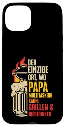 Grillen Bier Papa Multitasking Grill Lustig Vatertag Männer Hülle für iPhone 15 Plus Grillen Bier Papa Multitasking Grill Lustig Vatertag Männer Hülle für iPhone 15 Plus von Grillen Bier Papa Multitasking Männer Geschenk