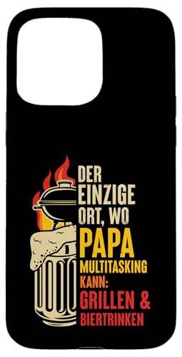 Grillen Bier Papa Multitasking Grill Lustig Vatertag Männer Hülle für iPhone 15 Pro Max Grillen Bier Papa Multitasking Grill Lustig Vatertag Männer Hülle für iPhone 15 Pro Max von Grillen Bier Papa Multitasking Männer Geschenk