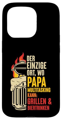 Grillen Bier Papa Multitasking Grill Lustig Vatertag Männer Hülle für iPhone 15 Pro Grillen Bier Papa Multitasking Grill Lustig Vatertag Männer Hülle für iPhone 15 Pro von Grillen Bier Papa Multitasking Männer Geschenk