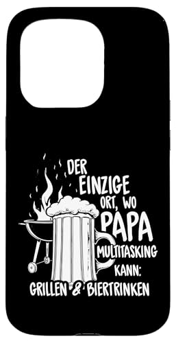 Grillen Bier Papa Multitasking Grill Lustig Vatertag Männer Hülle für iPhone 15 Pro Grillen Bier Papa Multitasking Grill Lustig Vatertag Männer Hülle für iPhone 15 Pro von Grillen Bier Papa Multitasking Männer Geschenk