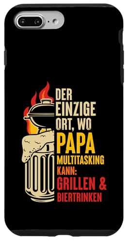 Grillen Bier Papa Multitasking Grill Lustig Vatertag Männer Hülle für iPhone 7 Plus/8 Plus Grillen Bier Papa Multitasking Grill Lustig Vatertag Männer Hülle für iPhone 7 Plus/8 Plus von Grillen Bier Papa Multitasking Männer Geschenk