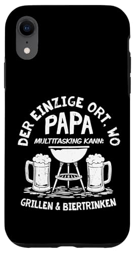 Grillen Bier Papa Multitasking Grill Lustig Vatertag Männer Hülle für iPhone XR Grillen Bier Papa Multitasking Grill Lustig Vatertag Männer Hülle für iPhone XR von Grillen Bier Papa Multitasking Männer Geschenk