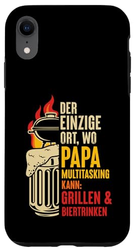 Grillen Bier Papa Multitasking Grill Lustig Vatertag Männer Hülle für iPhone XR Grillen Bier Papa Multitasking Grill Lustig Vatertag Männer Hülle für iPhone XR von Grillen Bier Papa Multitasking Männer Geschenk
