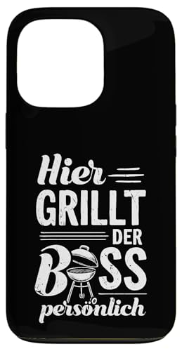 Grillen Hier grillt der Boss persönlich Vatertag Für Männer Hülle für iPhone 13 Pro Grillen Hier grillt der Boss persönlich Vatertag Für Männer Hülle für iPhone 13 Pro von Grillen Boss Persönlich Geschenk Vatertag Papa