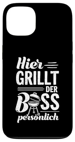 Grillen Hier grillt der Boss persönlich Vatertag Für Männer Hülle für iPhone 13 Grillen Hier grillt der Boss persönlich Vatertag Für Männer Hülle für iPhone 13 von Grillen Boss Persönlich Geschenk Vatertag Papa