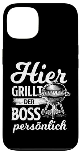 Grillen Hier grillt der Boss persönlich Vatertag Für Männer Hülle für iPhone 13 Grillen Hier grillt der Boss persönlich Vatertag Für Männer Hülle für iPhone 13 von Grillen Boss Persönlich Geschenk Vatertag Papa
