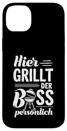 Grillen Hier grillt der Boss persönlich Vatertag Für Männer Hülle für iPhone 14 Plus Grillen Hier grillt der Boss persönlich Vatertag Für Männer Hülle für iPhone 14 Plus von Grillen Boss Persönlich Geschenk Vatertag Papa