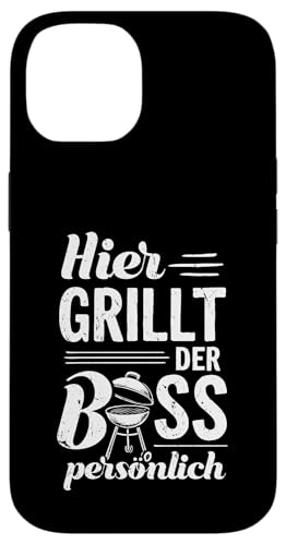 Grillen Hier grillt der Boss persönlich Vatertag Für Männer Hülle für iPhone 14 Grillen Hier grillt der Boss persönlich Vatertag Für Männer Hülle für iPhone 14 von Grillen Boss Persönlich Geschenk Vatertag Papa