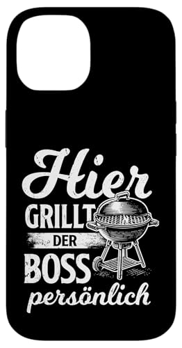 Grillen Hier grillt der Boss persönlich Vatertag Für Männer Hülle für iPhone 14 Grillen Hier grillt der Boss persönlich Vatertag Für Männer Hülle für iPhone 14 von Grillen Boss Persönlich Geschenk Vatertag Papa