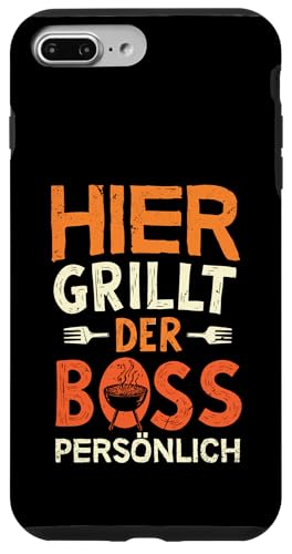Grillen Hier grillt der Boss persönlich Vatertag Für Männer Hülle für iPhone 7 Plus/8 Plus Grillen Hier grillt der Boss persönlich Vatertag Für Männer Hülle für iPhone 7 Plus/8 Plus von Grillen Boss Persönlich Geschenk Vatertag Papa