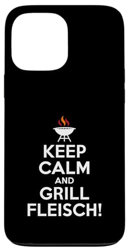 Keep Calm Grill Fleisch Grillen Männer Spruch Hülle für iPhone 13 Pro Max Keep Calm Grill Fleisch Grillen Männer Spruch Hülle für iPhone 13 Pro Max von Grillen Fleisch Humor Männer BBQ Spruch