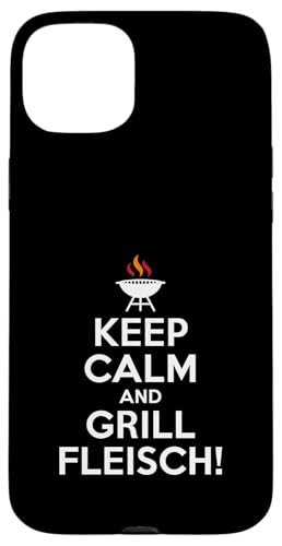 Keep Calm Grill Fleisch Grillen Männer Spruch Hülle für iPhone 15 Plus Keep Calm Grill Fleisch Grillen Männer Spruch Hülle für iPhone 15 Plus von Grillen Fleisch Humor Männer BBQ Spruch