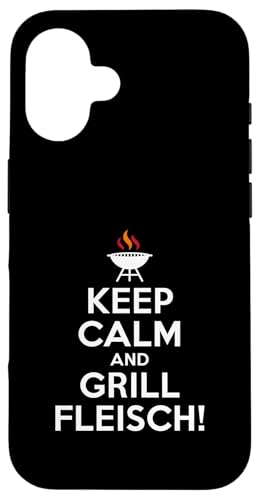 Keep Calm Grill Fleisch Grillen Männer Spruch Hülle für iPhone 16 Keep Calm Grill Fleisch Grillen Männer Spruch Hülle für iPhone 16 von Grillen Fleisch Humor Männer BBQ Spruch