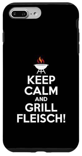 Keep Calm Grill Fleisch Grillen Männer Spruch Hülle für iPhone 7 Plus/8 Plus Keep Calm Grill Fleisch Grillen Männer Spruch Hülle für iPhone 7 Plus/8 Plus von Grillen Fleisch Humor Männer BBQ Spruch