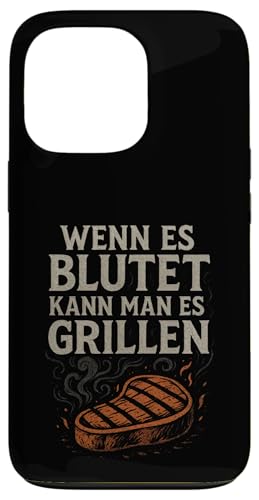 Wenn Es Blutet Kann Man Es Grillen - Barbecue Hülle für iPhone 13 Pro Wenn Es Blutet Kann Man Es Grillen - Barbecue Hülle für iPhone 13 Pro von Grillen Humor Witzig Sprüche Koch Essen Bbq Bier