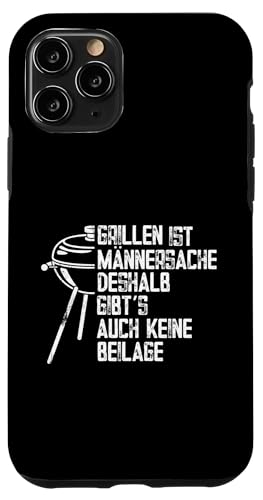 Grillen Männersache Vatertag Geschenk Ohne Beilage Humor Hülle für iPhone 11 Pro Grillen Männersache Vatertag Geschenk Ohne Beilage Humor Hülle für iPhone 11 Pro von Grillen Männersache Vatertag Geschenk Papa Familie