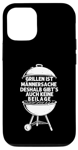 Grillen Männersache Vatertag Geschenk Ohne Beilage Humor Hülle für iPhone 12/12 Pro Grillen Männersache Vatertag Geschenk Ohne Beilage Humor Hülle für iPhone 12/12 Pro von Grillen Männersache Vatertag Geschenk Papa Familie