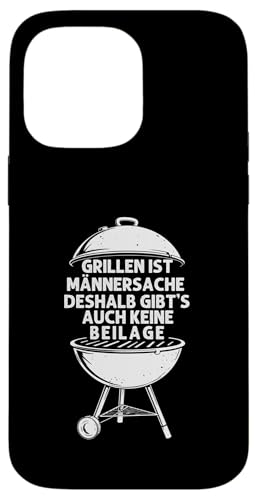 Grillen Männersache Vatertag Geschenk Ohne Beilage Humor Hülle für iPhone 14 Pro Max Grillen Männersache Vatertag Geschenk Ohne Beilage Humor Hülle für iPhone 14 Pro Max von Grillen Männersache Vatertag Geschenk Papa Familie