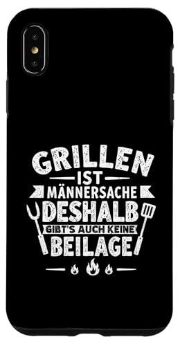 Grillen Männersache Vatertag Geschenk Ohne Beilage Humor Hülle für iPhone XS Max Grillen Männersache Vatertag Geschenk Ohne Beilage Humor Hülle für iPhone XS Max von Grillen Männersache Vatertag Geschenk Papa Familie