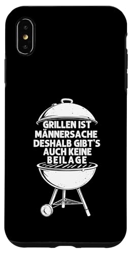 Grillen Männersache Vatertag Geschenk Ohne Beilage Humor Hülle für iPhone XS Max Grillen Männersache Vatertag Geschenk Ohne Beilage Humor Hülle für iPhone XS Max von Grillen Männersache Vatertag Geschenk Papa Familie