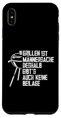 Grillen Männersache Vatertag Geschenk Ohne Beilage Humor Hülle für iPhone XS Max Grillen Männersache Vatertag Geschenk Ohne Beilage Humor Hülle für iPhone XS Max von Grillen Männersache Vatertag Geschenk Papa Familie