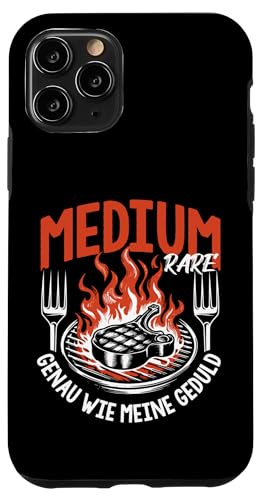 Grillen Medium Rare Wie Meine Geduld Vatertag Männer Papa Hülle für iPhone 11 Pro Grillen Medium Rare Wie Meine Geduld Vatertag Männer Papa Hülle für iPhone 11 Pro von Grillen Medium Rare Geduld Geschenk Vatertag Papa