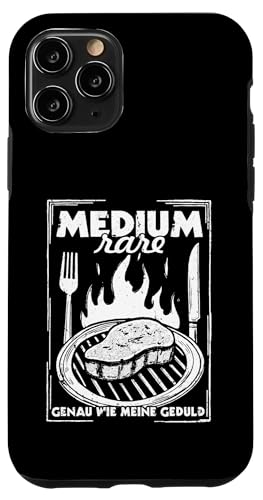 Grillen Medium Rare Wie Meine Geduld Vatertag Männer Papa Hülle für iPhone 11 Pro Grillen Medium Rare Wie Meine Geduld Vatertag Männer Papa Hülle für iPhone 11 Pro von Grillen Medium Rare Geduld Geschenk Vatertag Papa