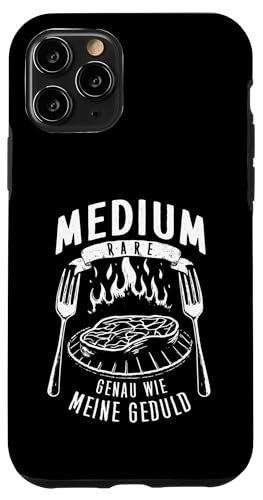 Grillen Medium Rare Wie Meine Geduld Vatertag Männer Papa Hülle für iPhone 11 Pro Grillen Medium Rare Wie Meine Geduld Vatertag Männer Papa Hülle für iPhone 11 Pro von Grillen Medium Rare Geduld Geschenk Vatertag Papa