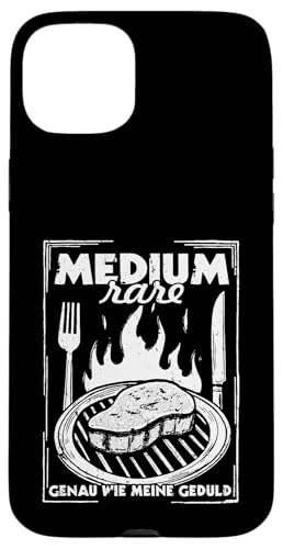 Grillen Medium Rare Wie Meine Geduld Vatertag Männer Papa Hülle für iPhone 15 Plus Grillen Medium Rare Wie Meine Geduld Vatertag Männer Papa Hülle für iPhone 15 Plus von Grillen Medium Rare Geduld Geschenk Vatertag Papa
