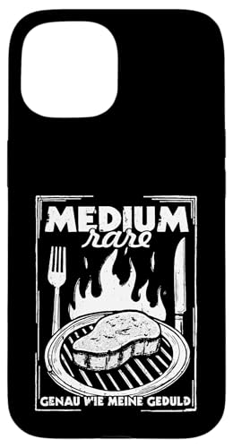 Grillen Medium Rare Wie Meine Geduld Vatertag Männer Papa Hülle für iPhone 15 Grillen Medium Rare Wie Meine Geduld Vatertag Männer Papa Hülle für iPhone 15 von Grillen Medium Rare Geduld Geschenk Vatertag Papa
