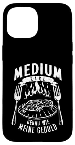 Grillen Medium Rare Wie Meine Geduld Vatertag Männer Papa Hülle für iPhone 15 Grillen Medium Rare Wie Meine Geduld Vatertag Männer Papa Hülle für iPhone 15 von Grillen Medium Rare Geduld Geschenk Vatertag Papa