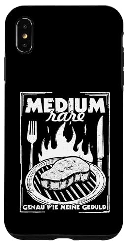 Grillen Medium Rare Wie Meine Geduld Vatertag Männer Papa Hülle für iPhone XS Max Grillen Medium Rare Wie Meine Geduld Vatertag Männer Papa Hülle für iPhone XS Max von Grillen Medium Rare Geduld Geschenk Vatertag Papa