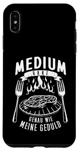 Grillen Medium Rare Wie Meine Geduld Vatertag Männer Papa Hülle für iPhone XS Max Grillen Medium Rare Wie Meine Geduld Vatertag Männer Papa Hülle für iPhone XS Max von Grillen Medium Rare Geduld Geschenk Vatertag Papa