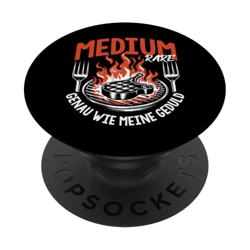 Grillen Medium Rare Wie Meine Geduld Vatertag Männer Papa PopSockets Klebender PopGrip Grillen Medium Rare Wie Meine Geduld Vatertag Männer Papa PopSockets Klebender PopGrip von Grillen Medium Rare Geduld Geschenk Vatertag Papa