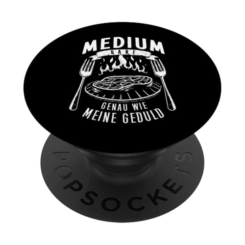 Grillen Medium Rare Wie Meine Geduld Vatertag Männer Papa PopSockets Klebender PopGrip Grillen Medium Rare Wie Meine Geduld Vatertag Männer Papa PopSockets Klebender PopGrip von Grillen Medium Rare Geduld Geschenk Vatertag Papa