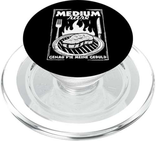 Grillen Medium Rare Wie Meine Geduld Vatertag Männer Papa PopSockets PopGrip für MagSafe Grillen Medium Rare Wie Meine Geduld Vatertag Männer Papa PopSockets PopGrip für MagSafe von Grillen Medium Rare Geduld Geschenk Vatertag Papa