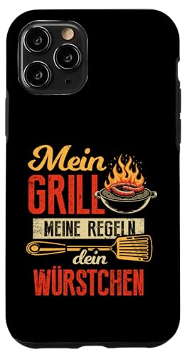 Grillen Mein Grill Meine Regeln Dein Würstchen Vatertag Mann Hülle für iPhone 11 Pro Grillen Mein Grill Meine Regeln Dein Würstchen Vatertag Mann Hülle für iPhone 11 Pro von Grillen Mein Grill Meine Regeln BBQ Papa Geschenk