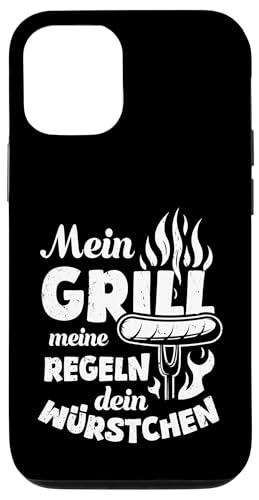 Grillen Mein Grill Meine Regeln Dein Würstchen Vatertag Mann Hülle für iPhone 12/12 Pro Grillen Mein Grill Meine Regeln Dein Würstchen Vatertag Mann Hülle für iPhone 12/12 Pro von Grillen Mein Grill Meine Regeln BBQ Papa Geschenk