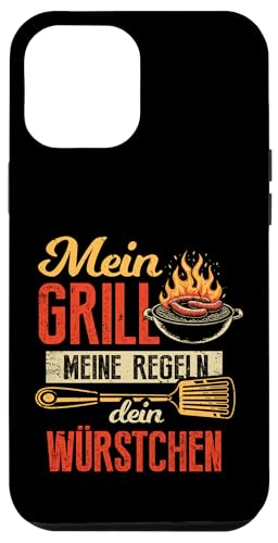 Grillen Mein Grill Meine Regeln Dein Würstchen Vatertag Mann Hülle für iPhone 12 Pro Max Grillen Mein Grill Meine Regeln Dein Würstchen Vatertag Mann Hülle für iPhone 12 Pro Max von Grillen Mein Grill Meine Regeln BBQ Papa Geschenk
